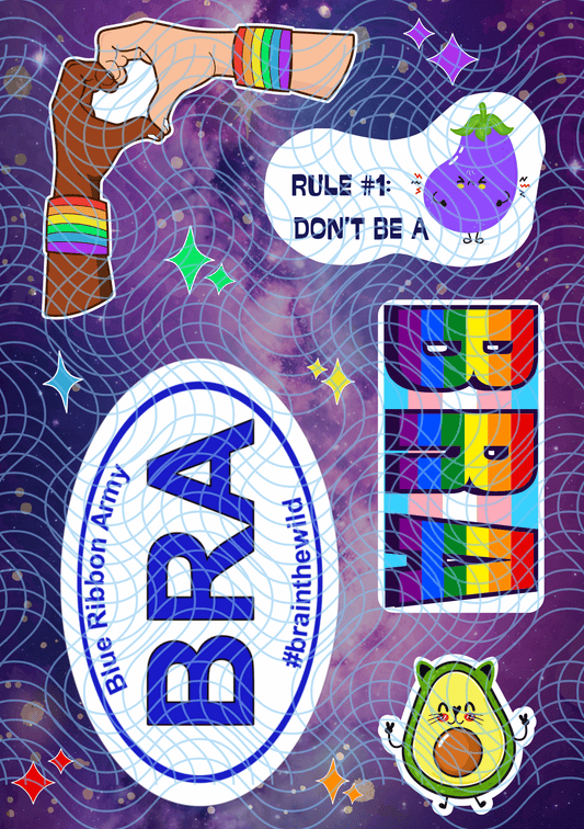 BRA - Pride Sticker Sheet